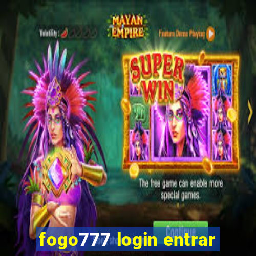 fogo777 login entrar